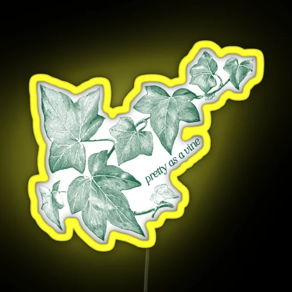 Pretty As A Vine RGB Neon Sign