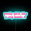 RGB Neon Sign - Quirky Party Decor for Music Enthusiasts