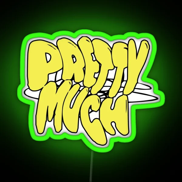 PRETTYMUCH BUBBLEGUM RGB Neon Sign