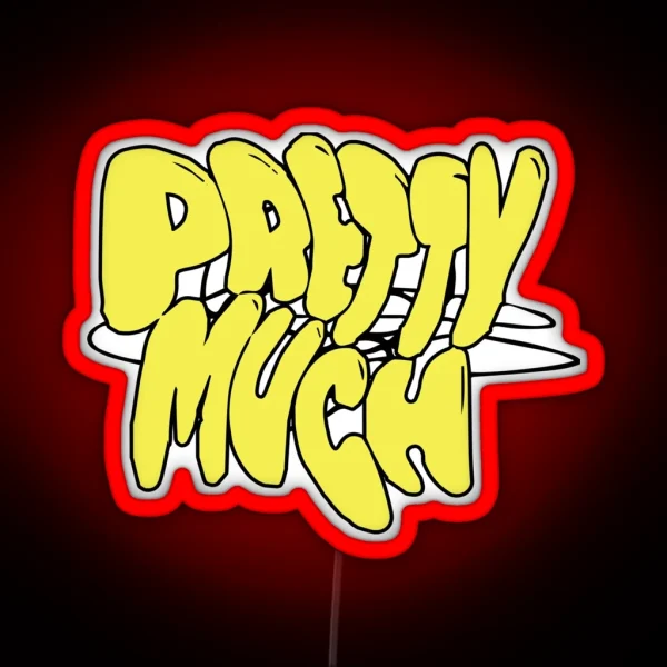PRETTYMUCH BUBBLEGUM RGB Neon Sign