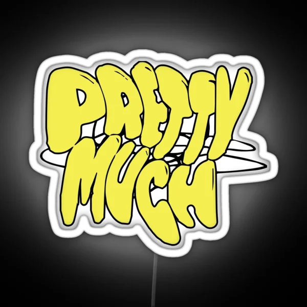 PRETTYMUCH BUBBLEGUM RGB Neon Sign