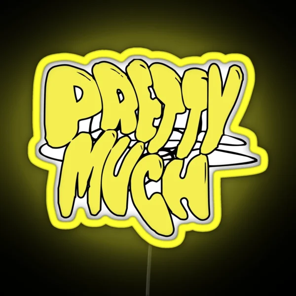 PRETTYMUCH BUBBLEGUM RGB Neon Sign