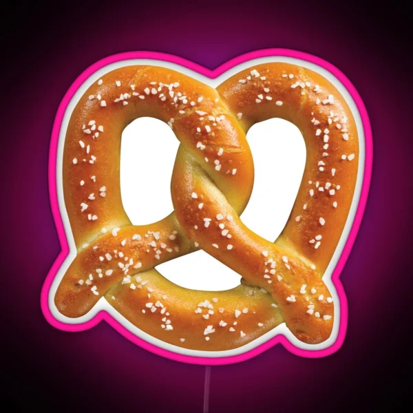 Pretzel RGB Neon Sign