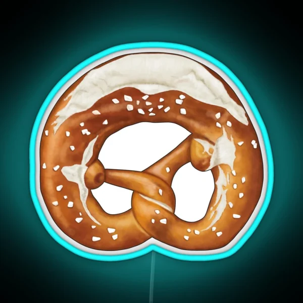 Pretzel RGB Neon Sign