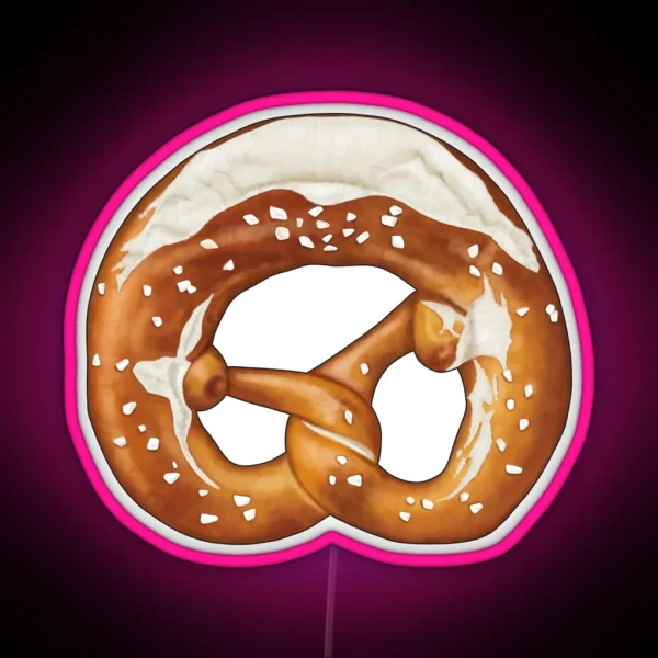 Pretzel RGB Neon Sign