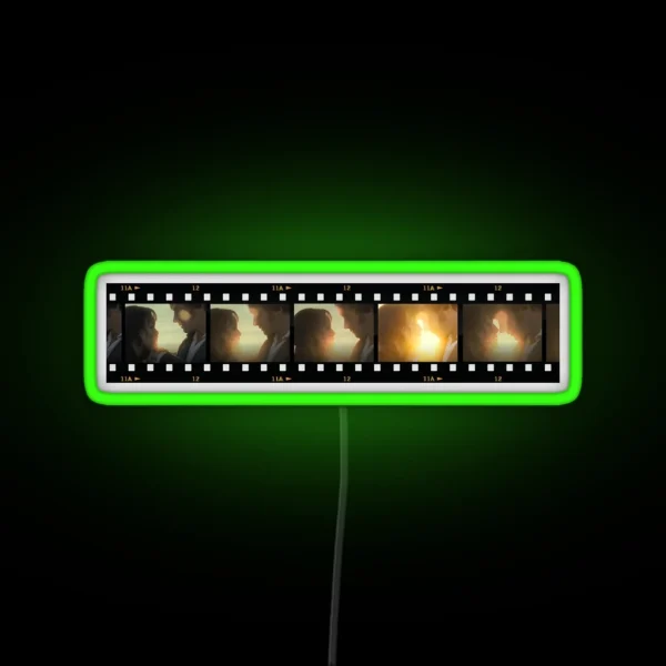 Pride And Prejudice 2005 Film Reel RGB Neon Sign