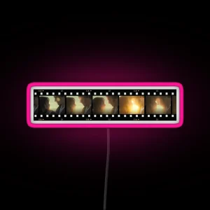 Pride And Prejudice 2005 Film Reel RGB Neon Sign