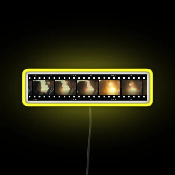 Pride And Prejudice 2005 Film Reel RGB Neon Sign