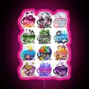 Rainbow Pride Flag Teacup Collection RGB Neon Art Sign Display