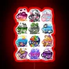 RGB Neon Pride Flag Teacup Collection Decorative Room Sign Statement