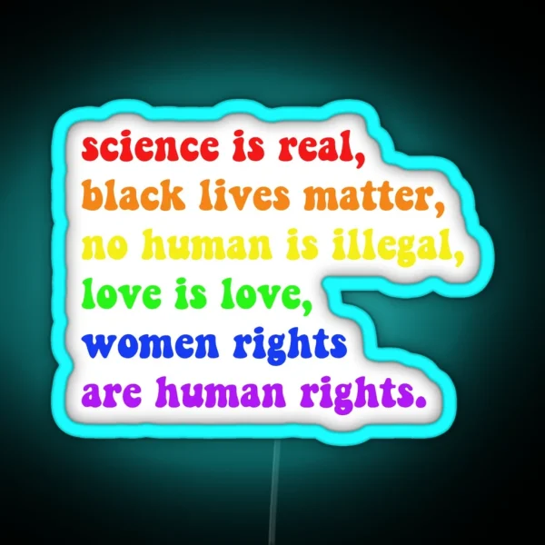 Pride Quote Equality Led RGB Neon Sign