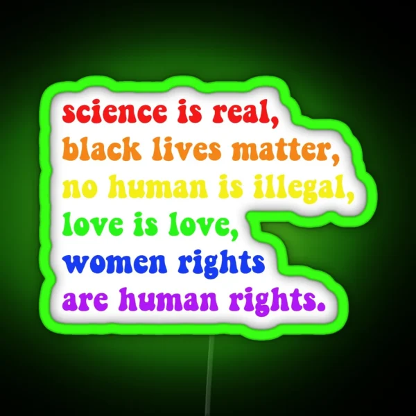 Pride Quote Equality Led RGB Neon Sign