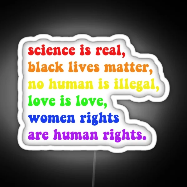 Pride Quote Equality Led RGB Neon Sign