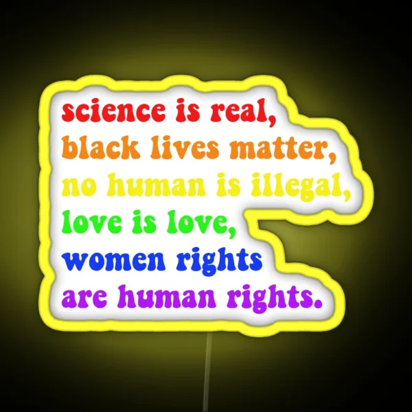 Pride Quote Equality Led RGB Neon Sign