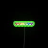 Vibrant Pride Rainbow Hearts LED Neon Sign in RGB Colorful Glow