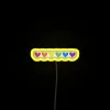 Colorful Pride Rainbow Hearts LED Neon Sign Decoration for Home Decor