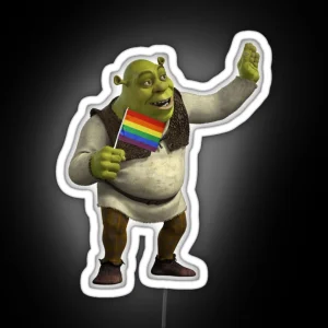 Pride Shrek RGB Neon Sign