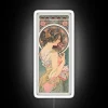 Vibrant LED 1899 vintage sign with colorful RGB lighting display