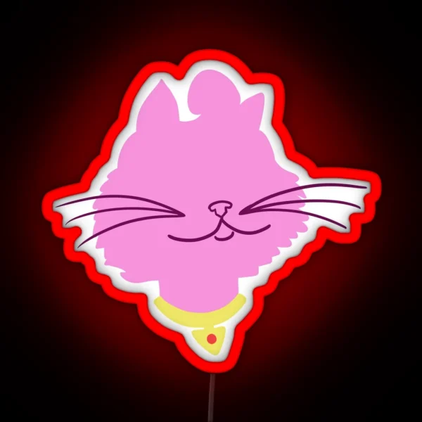 Princess Carolyn Head RGB Neon Sign