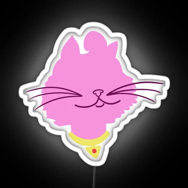 Princess Carolyn Head RGB Neon Sign
