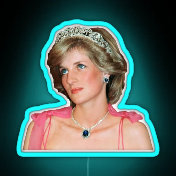 Princess Diana RGB Neon Sign