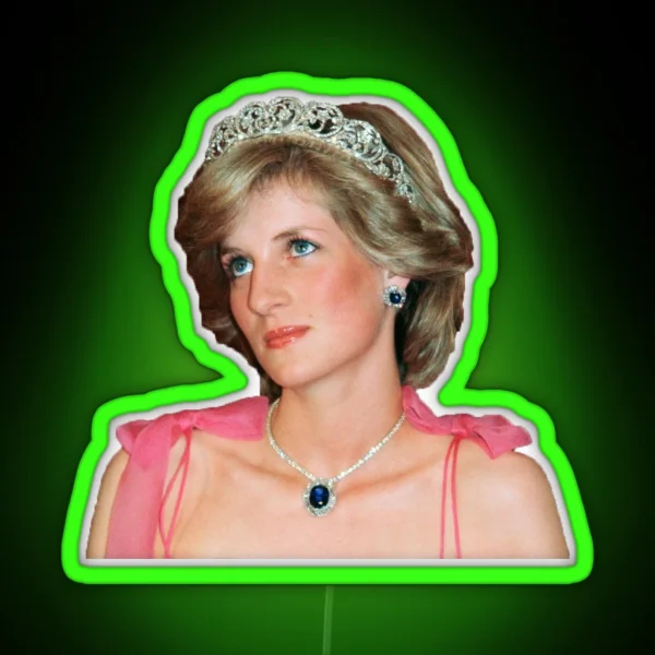 Princess Diana RGB Neon Sign