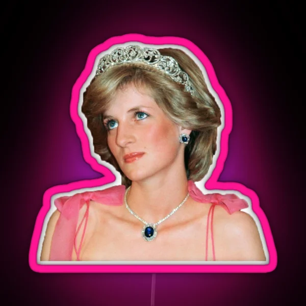 Princess Diana RGB Neon Sign