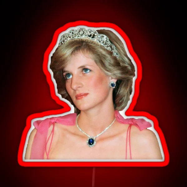 Princess Diana RGB Neon Sign