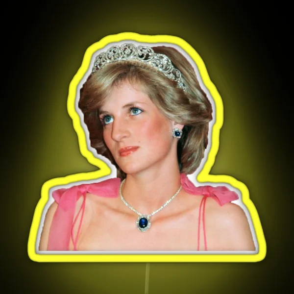 Princess Diana RGB Neon Sign