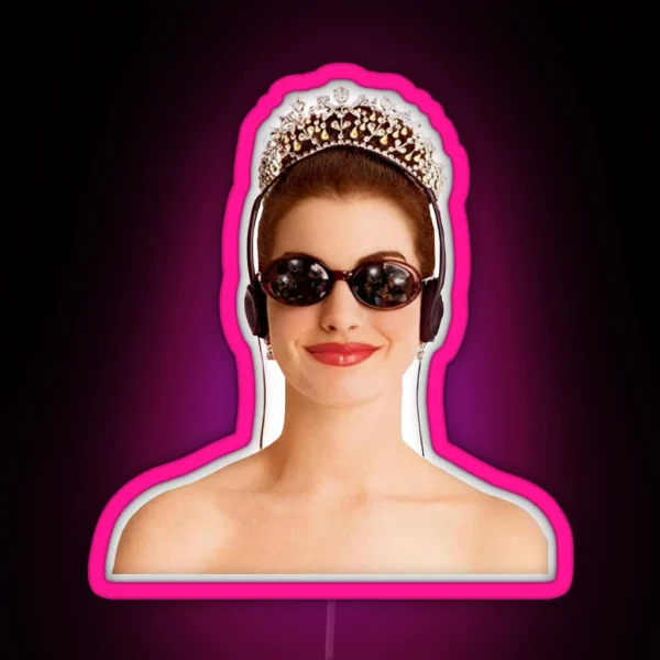 Princess Of Genovia RGB Neon Sign