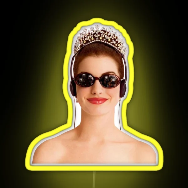 Princess Of Genovia RGB Neon Sign