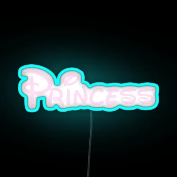 Princess RGB Neon Sign