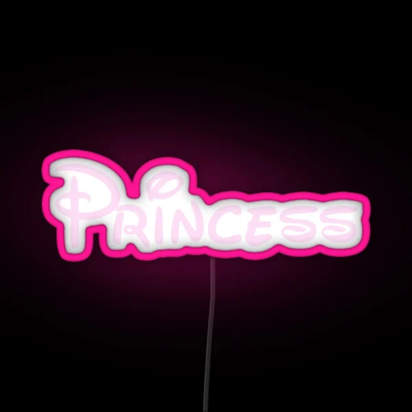 Princess RGB Neon Sign