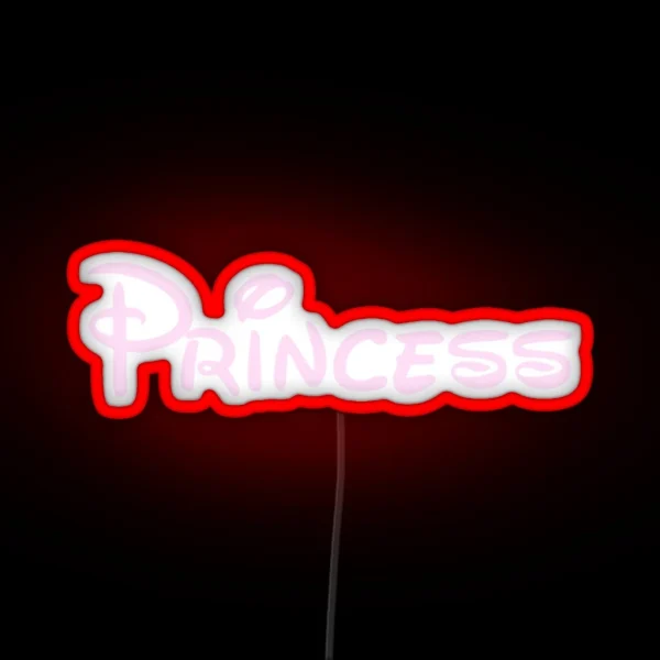 Princess RGB Neon Sign