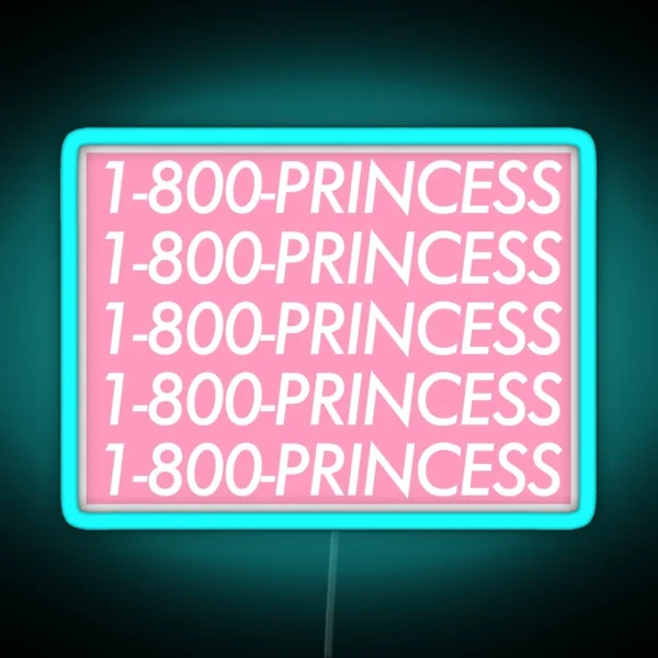Princess RGB Neon Sign