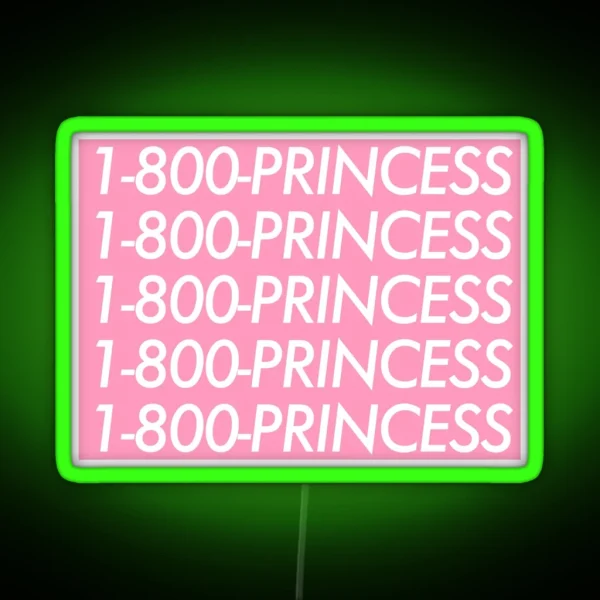 Princess RGB Neon Sign