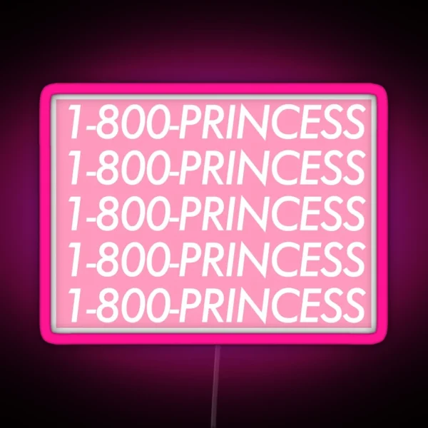 Princess RGB Neon Sign