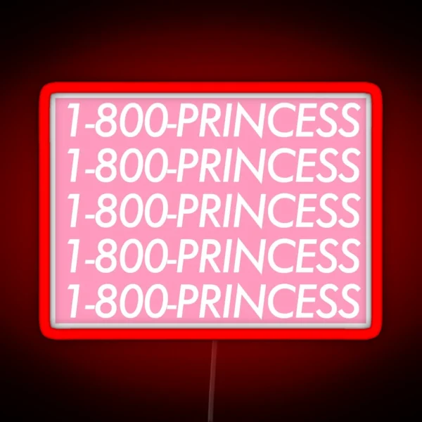 Princess RGB Neon Sign