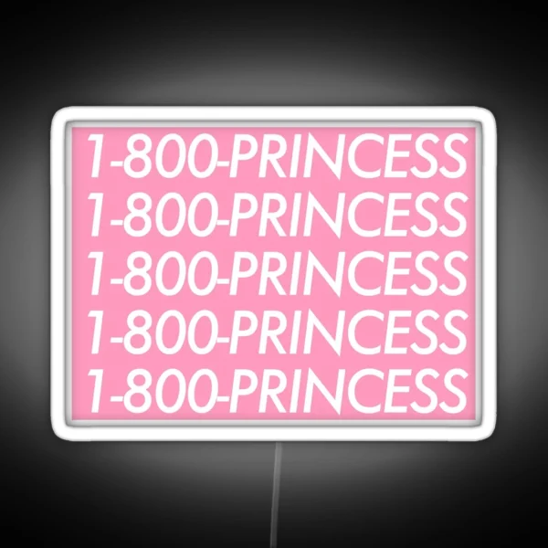 Princess RGB Neon Sign
