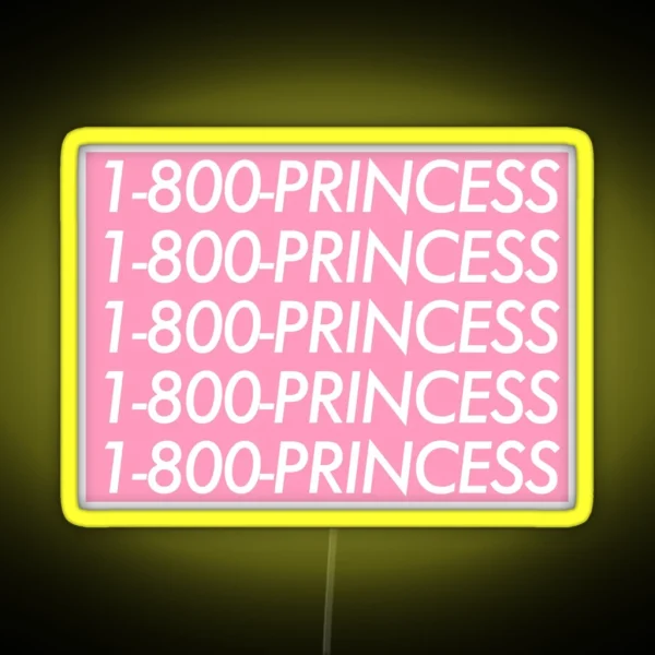 Princess RGB Neon Sign