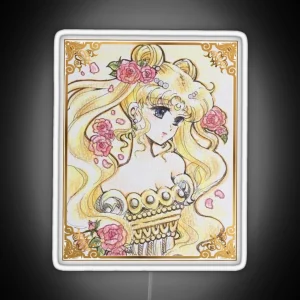 Princess Serenity RGB Neon Sign