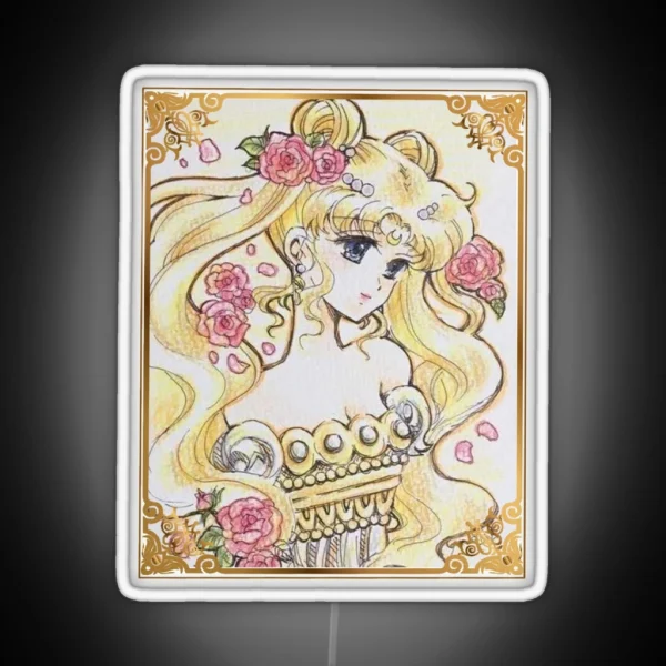 Princess Serenity RGB Neon Sign