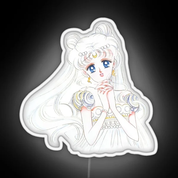 Princess Serenity RGB Neon Sign