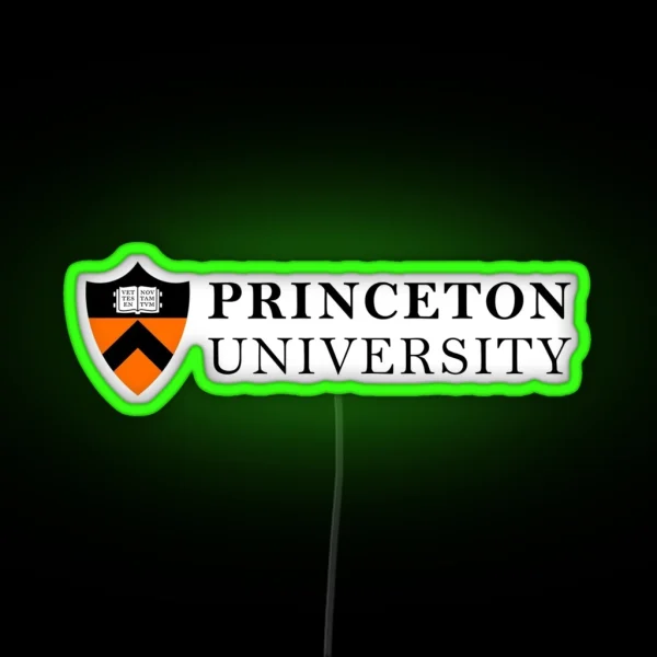 Princeton University RGB Neon Sign