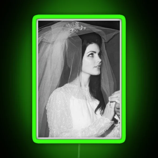 Priscilla Presley RGB Neon Sign