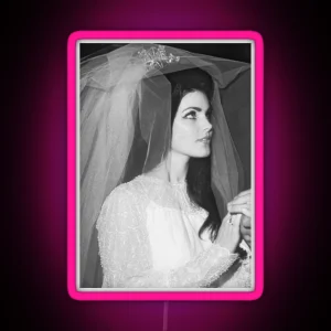 Priscilla Presley RGB Neon Sign