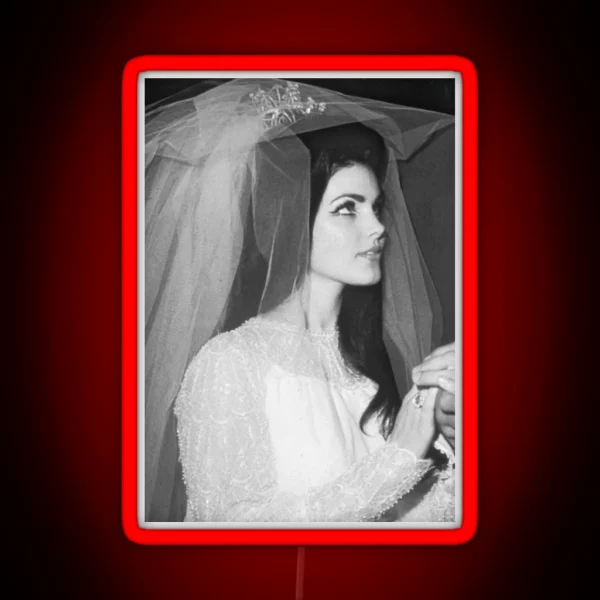 Priscilla Presley RGB Neon Sign