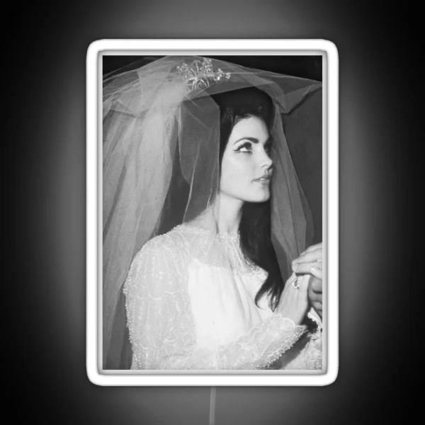 Priscilla Presley RGB Neon Sign
