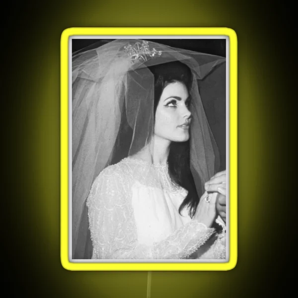 Priscilla Presley RGB Neon Sign