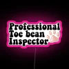 Vibrant RGB LED Artwork with Pet Care and Veterinary Theme Design